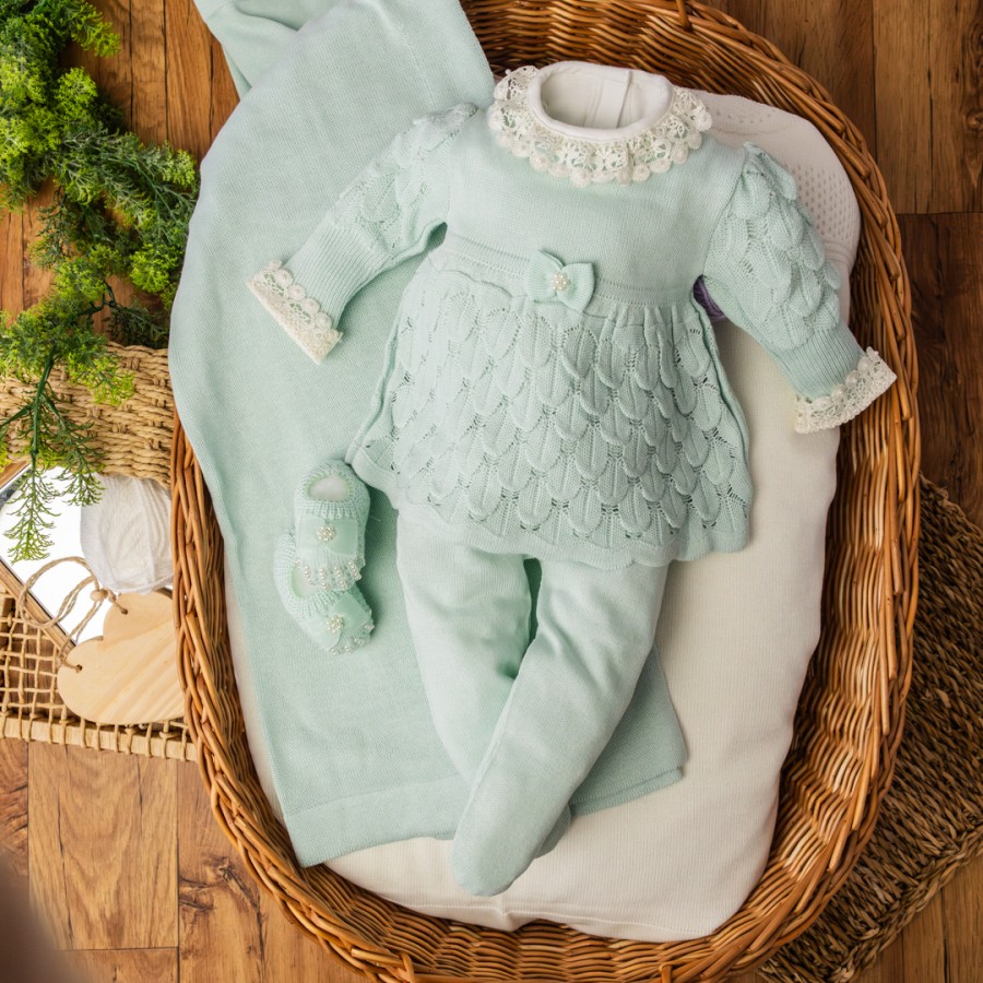   Saída de maternidade Bela- Verde Agua